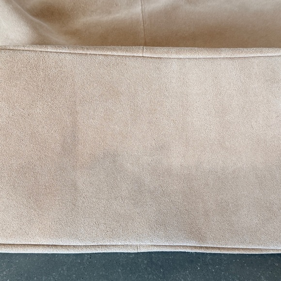 Free People We The Free Honor Oversized Tote Bag Suede Brown Boho Contemporary - Picture 5 of 5